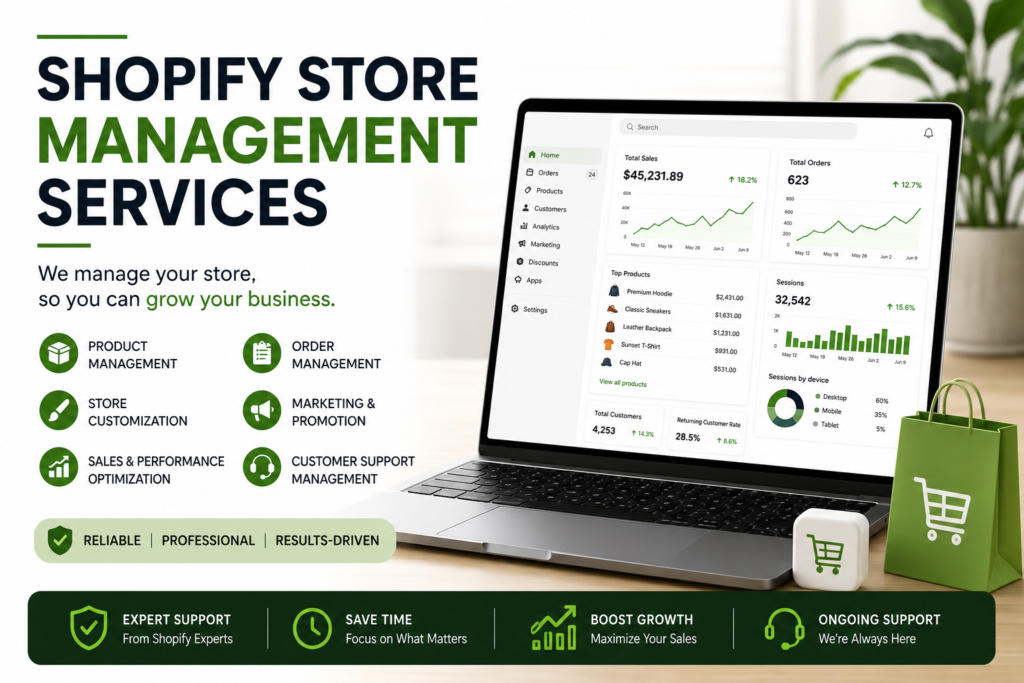 Shopify Store Management Services
