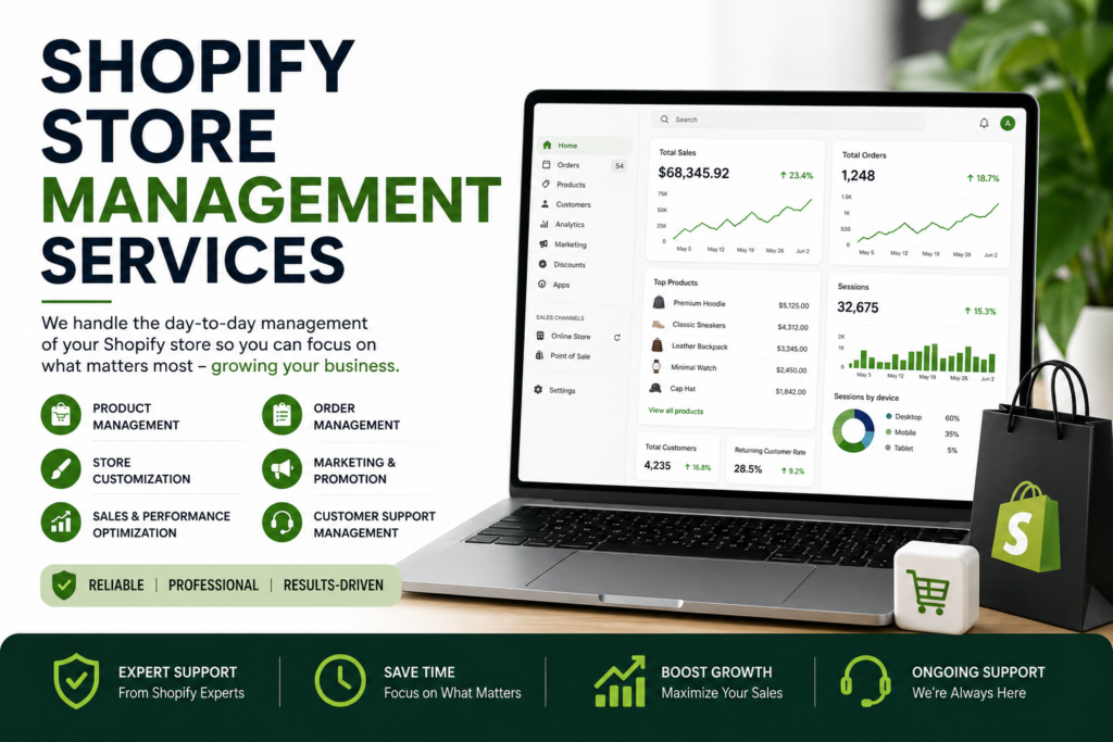 Why Shopify Store Management Services Are Essential Now