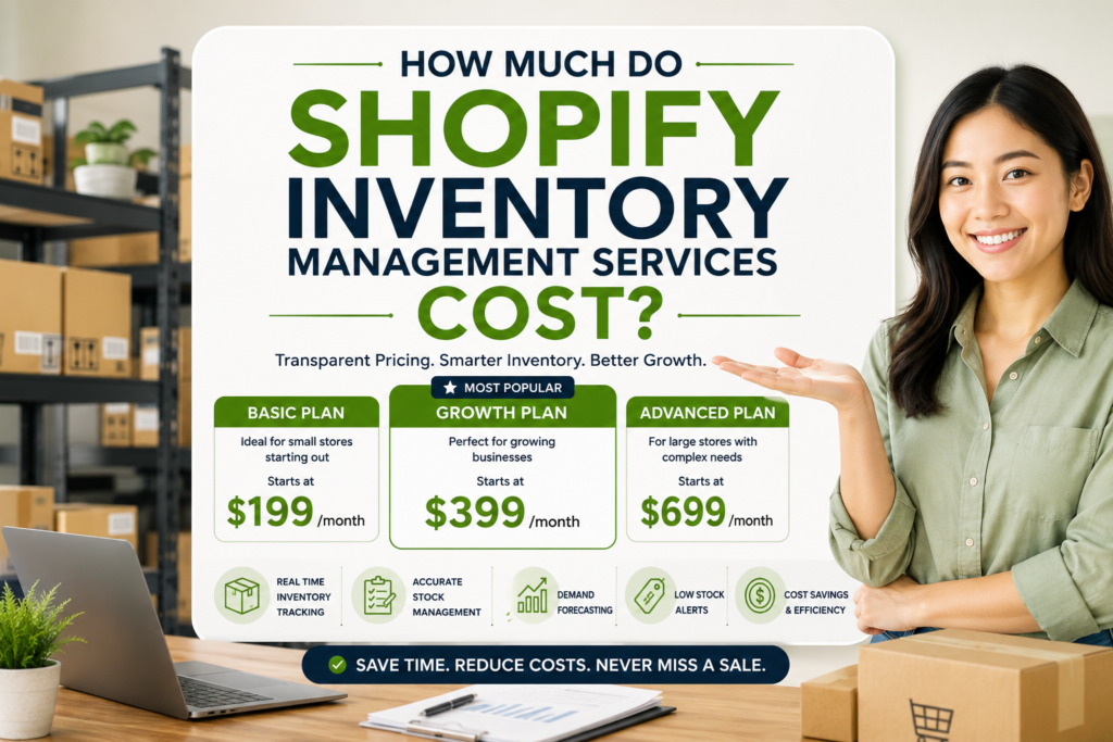 How Much Do Shopify Inventory Management Services Cost?
