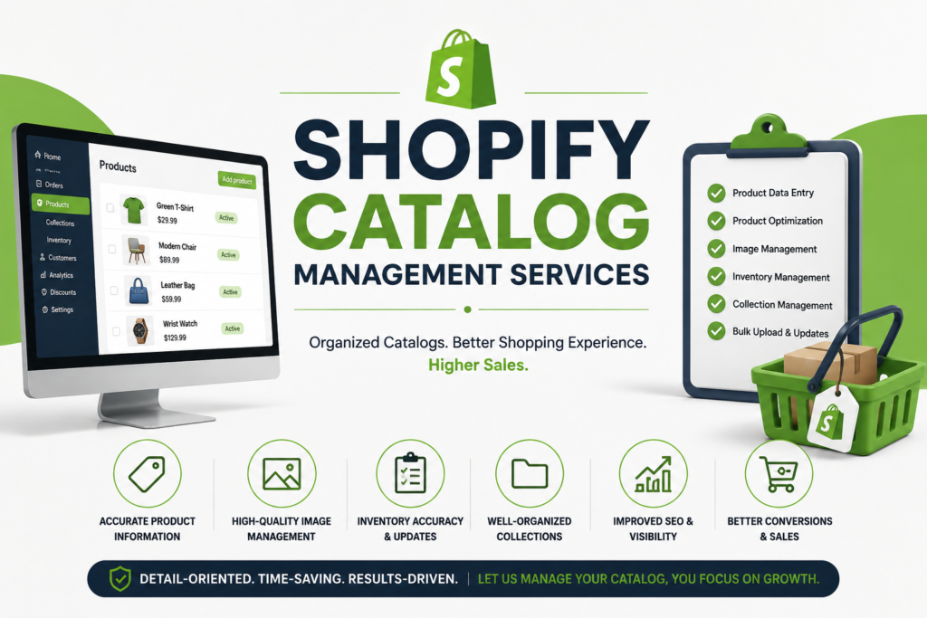 Shopify Catalog Management Services