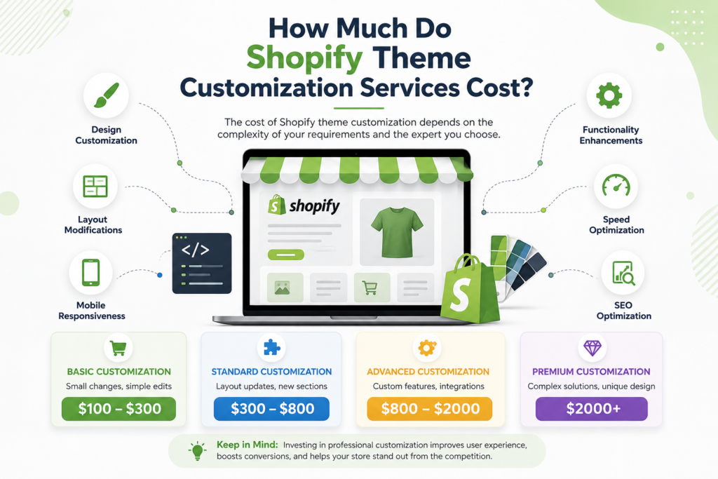 Shopify Theme Customization Services