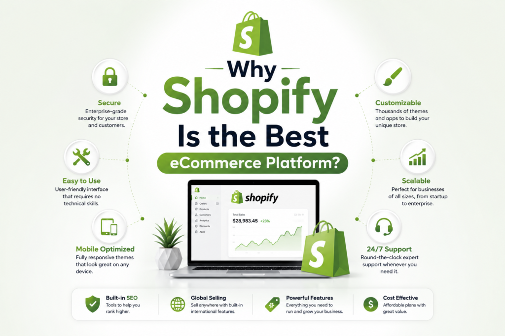 Why Shopify Is the Best eCommerce Platform?