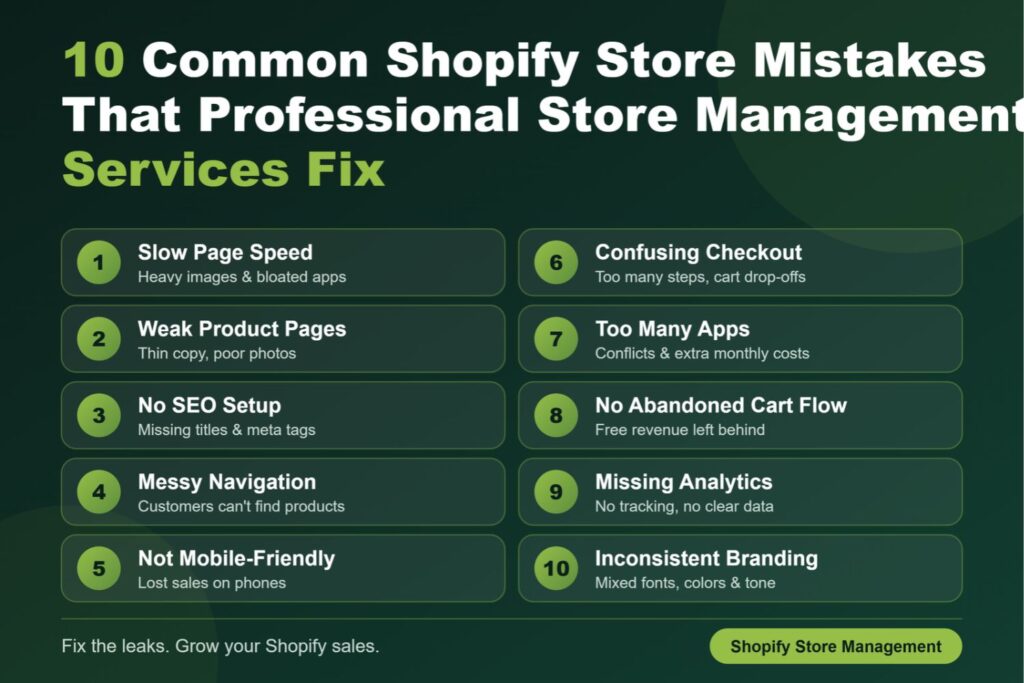 Shopify Store Management Services
